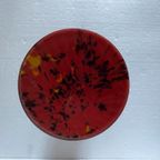 Bohemian Spatter Glass Vaas Art Deco thumbnail 5