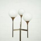 Floor Lamp With Chrome And Glass By Gaetano Sciolari Italy thumbnail 4