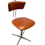 Vintage Oranje Bureaustoel / Desk Chair thumbnail 5