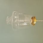 Transparante Hanglamp Van Bubbelglas, Jaren 70 thumbnail 7