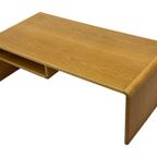 Vintage Minimalistische Eikenhouten Salontafel 80's Design thumbnail 8