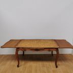 Vintage Landelijke Eettafel Eetkamertafel Tafel Uitschuifbaar 404 thumbnail 21
