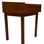 Vintage Teakhouten Bijzettafel Nachtkastje 60's Teak thumbnail 6