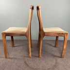 Set Van 4 Vintage Houten Eetkamerstoelen, Jaren 60 thumbnail 4