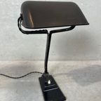 Originele Erpe Notarislamp – Model 52 – Bakeliet En Gietijzer thumbnail 11