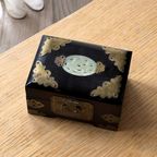 Vintage Chinese Wooden Jewelry Box thumbnail 2