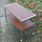Trolley Tv Meubel Teak thumbnail 2