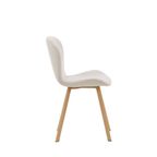 Nesna Eetkamerstoel - Set Van 2 - Beige thumbnail 8