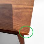 Mid-century Salontafel Teakhoutfineer Blad, Massief Teakhout thumbnail 4