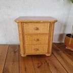 Vintage Boho Rotan Kastje. thumbnail 7