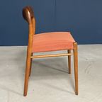 Vintage Eetkamerstoelen- Niels Otto Møller – Model 75 – Jaren 60 thumbnail 12
