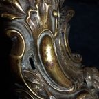 Rococo Stijl Bronzen Vuurbokken thumbnail 9