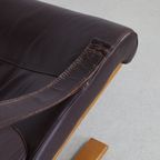 Lounge Chair In Leather By Nelo Möbel Sweden, 1970S thumbnail 9