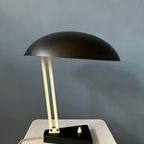 Zwarte Vintage Flexibele Bureaulamp Van Hala Bauhaus Style thumbnail 8