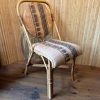 2 Rotan Bamboe Boho Stoelen thumbnail 5