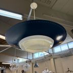 Grote Blauw-witte Louis Kallf Philips Plafondlamp thumbnail 8
