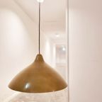 Vintage Gold Coloured 1950S Design Pendant Lamp Chandelier By Lisa Johansson Pape For Stockmann O thumbnail 6