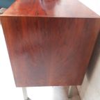 Jaren 60 Mid Century Vintage Ladekast Dressoir Wandkast thumbnail 4