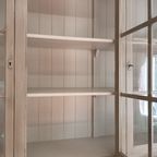 Massief Houten Vitrine Kast thumbnail 2