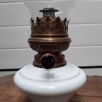 Antieke Hangende Olielamp Van Spoorwegvakbond Cgsp thumbnail 3