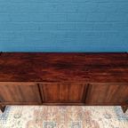 Vintage Palissander Lowboard, Deens Design Van Mørke Møbelfabrik, Jaren 60 thumbnail 3