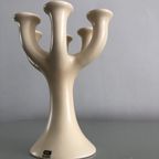 Guldkroken Hjo Unieke 6-Arms Keramieken Kandelaar thumbnail 3