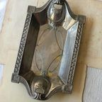 Vintage Art Nouveau Pewter Tray thumbnail 5