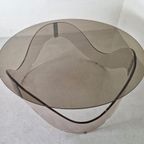 Space Age Salontafel Van Perspex En Glas thumbnail 4