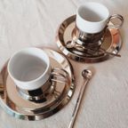 Vintage Chrome Thee/Koffieset Danish Steel House thumbnail 2