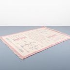 Vintage Scandinavian Modern Woven Rug / Tapijt / Vloerkleed, 1970’s thumbnail 3