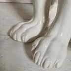 Italiaans Design Object: Greyhound, Keramiek, 74cm Hoog! thumbnail 10