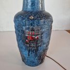 Vintage U Keramik Vloerlamp Fat Lava West Germany thumbnail 3