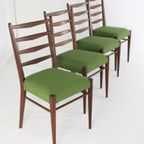 Set 4 Pastoe St09 Cees Braakman Stoelen New Upholstery Vintage thumbnail 17