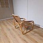 Yamakawa Rattan - Rotan Stoel - Bruin - Lounge Chair- Design thumbnail 8