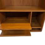 Vintage Dyrlund Tv Audio Meubel Lp Kast Teak Design thumbnail 17