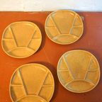 Grès Gradient Stoneware Fondue Plates * Longchamp * Set Of 7 thumbnail 11