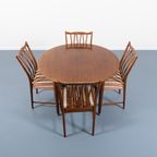 Mid-Century Swedish Modern Dining Set / Eetkamerset By Nils Jonsson For Hugo Troeds thumbnail 3