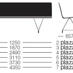 Sellex Aero Bench Lounge Design Xl Aluminium Bank 311Cm Bulo No.1 thumbnail 18