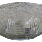 Vintage Nos Hexagon Plafondlamp Plafonniere Glas thumbnail 11