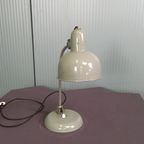 Bureaulamp Militair Met Kogelgewricht (Vintage) thumbnail 6