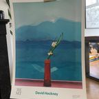 David Hockney, Mount Fuji And Flowers, 1972 thumbnail 12