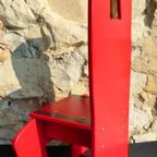 Keith Haring Kinderstoel / Decoratief Object Rood (nieuw!) thumbnail 16