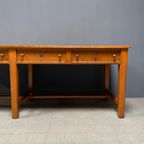Grote Antieke Draperie Stoffen Tafel thumbnail 15