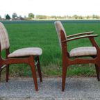 Vintage Teakhouten Stoelen (2) thumbnail 4