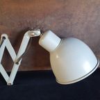 Schaarlamp - Industrieel - Wandlamp - Grijs - Metaal - 1950/1960 thumbnail 13