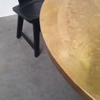 Grote Messing Tafel Ovaal Modulair - Ruw Staal thumbnail 12