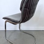 Set Design C2 Stoelen Van Willy Rizzo Voor Cidue Italy thumbnail 6