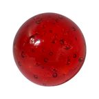 Handmade - Murano - Presse Papier / Paperweight - Red With Bubbles thumbnail 5