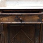 Antiek Wastafelmeubel In Bamboe-look thumbnail 21