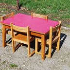 Kindertafel Met 4 Stoeltjes thumbnail 3